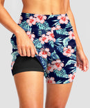 Sun Protection V Slits Lined Board Short 5''