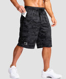Mesh Contrast Drawstring Short 11''