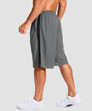 Mesh Contrast Drawstring Short 11''