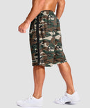 Mesh Contrast Drawstring Short 11''