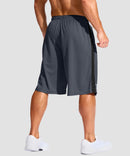 Mesh Contrast Drawstring Short 11''