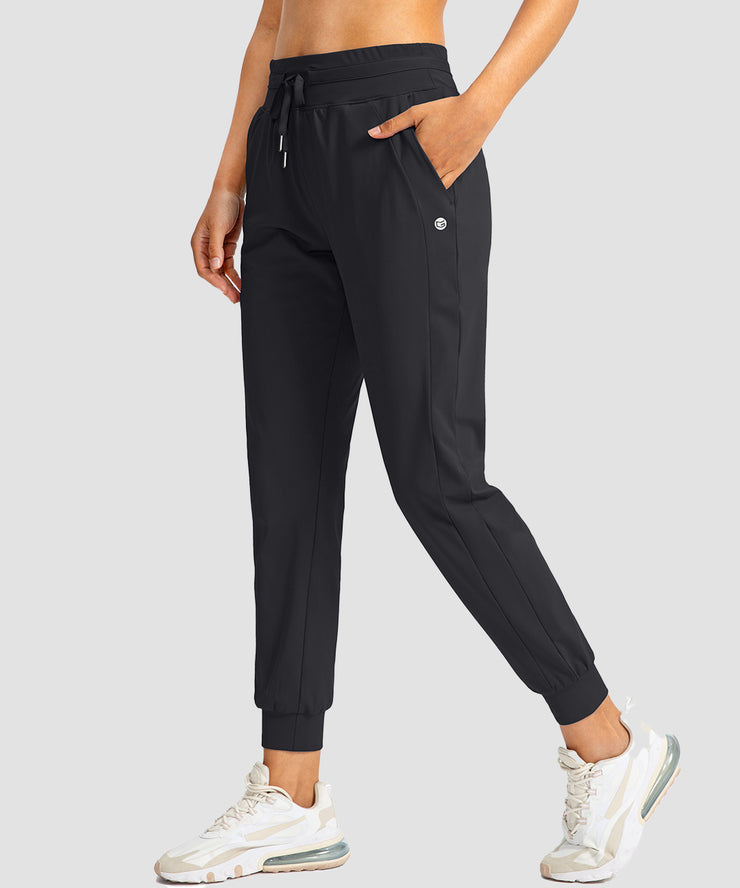 Drawstring 4 Zip Pockets Joggers