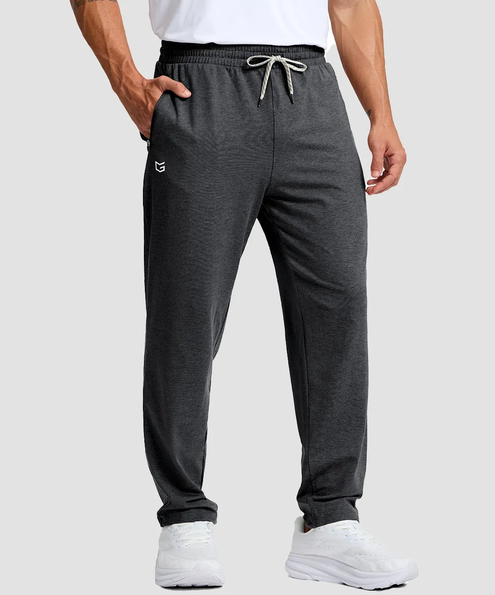 Drawstring With Pockets Stretchy Sweatpants