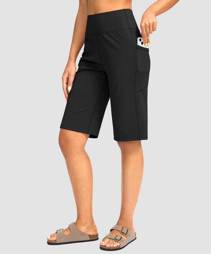 Relaxed Fit Bermuda Shorts 12''