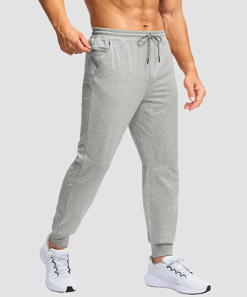 Fleece-Lined Athletic Joggers