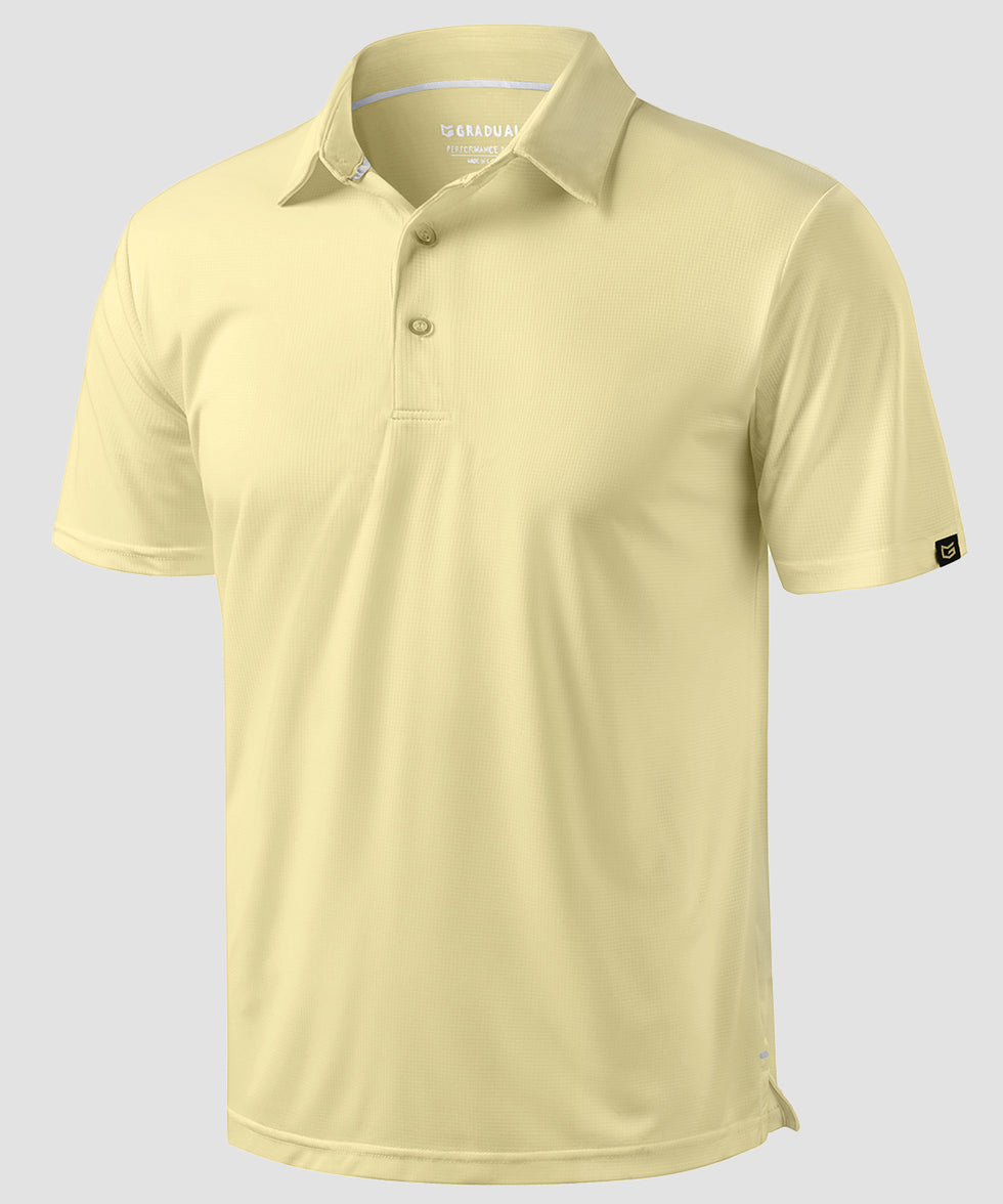 Reflective Side Slit Polo