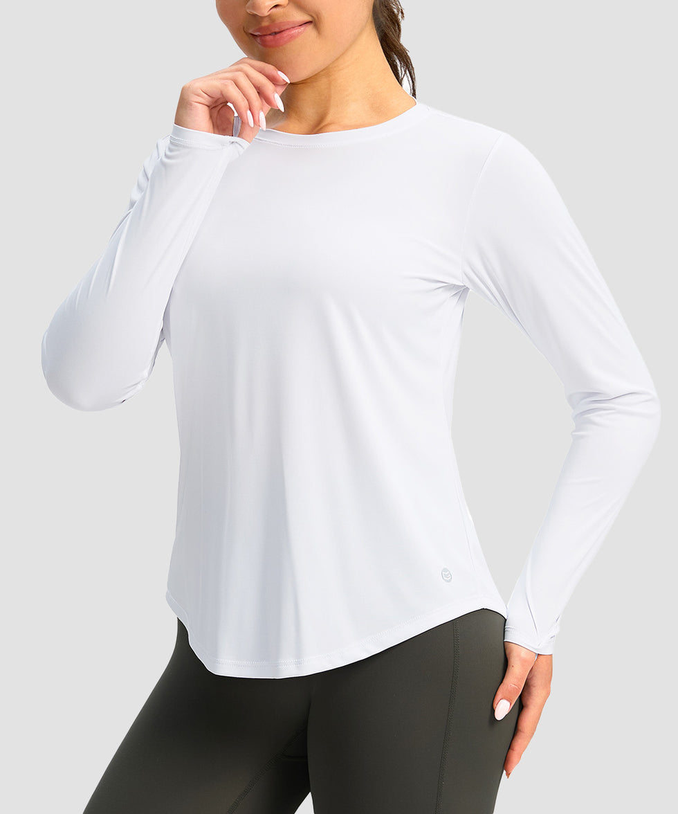 Lightweight High-low Long Sleeve