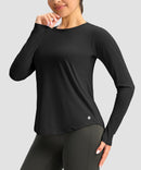 Lightweight High-low Long Sleeve