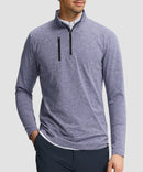 Quarter Zip Golf Pullover With Chest Pocket