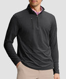 Quarter Zip Golf Pullover With Chest Pocket
