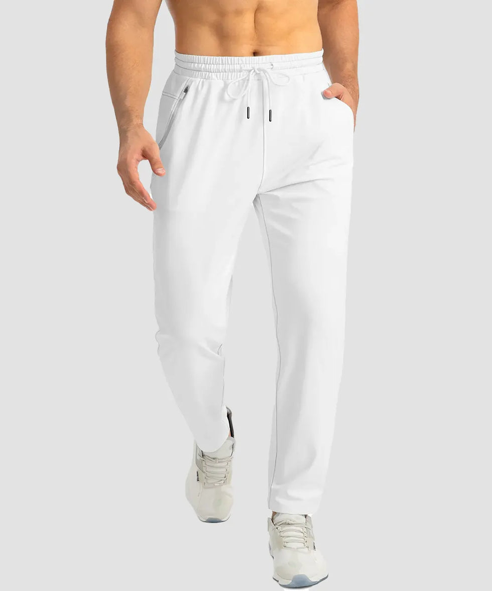 Drawstring With 3 Zipper Pockets Pants