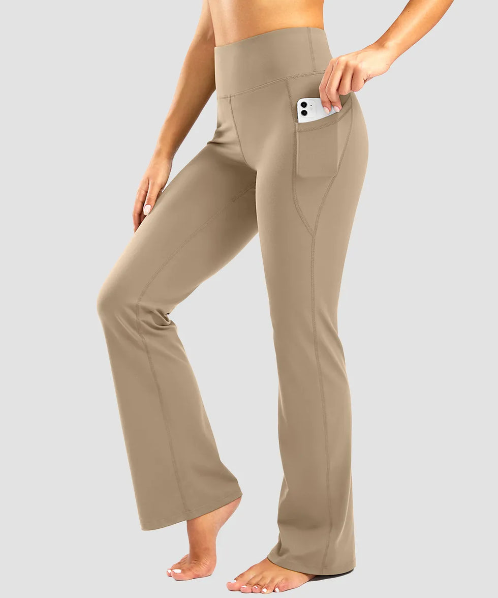 High Waist Flare Leggings