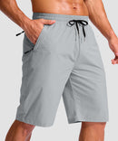 Drawstring With 3 Pockets Swim Short 11''