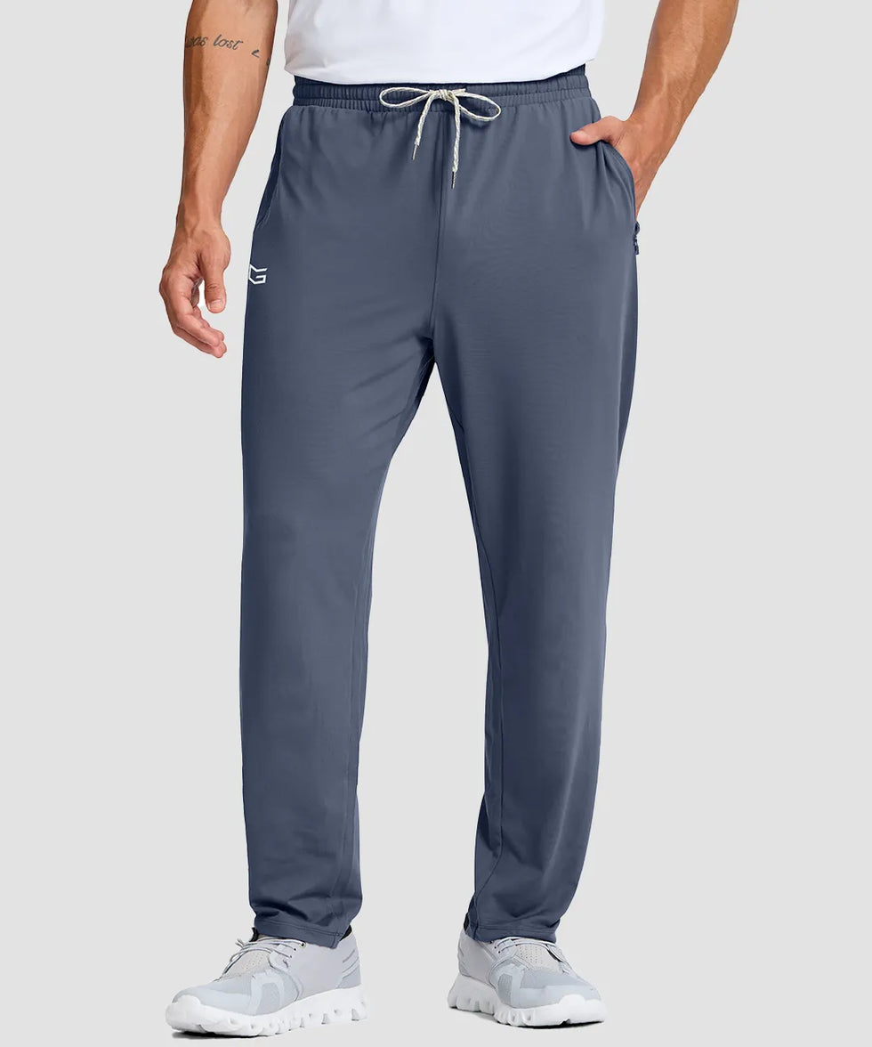 Drawstring With Pockets Stretchy Sweatpants
