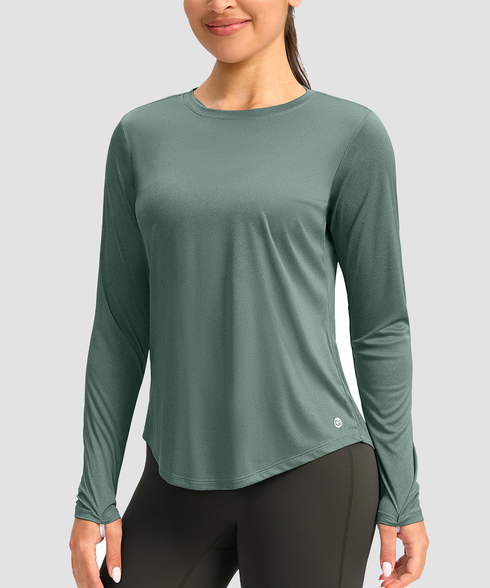 Lightweight High-low Long Sleeve