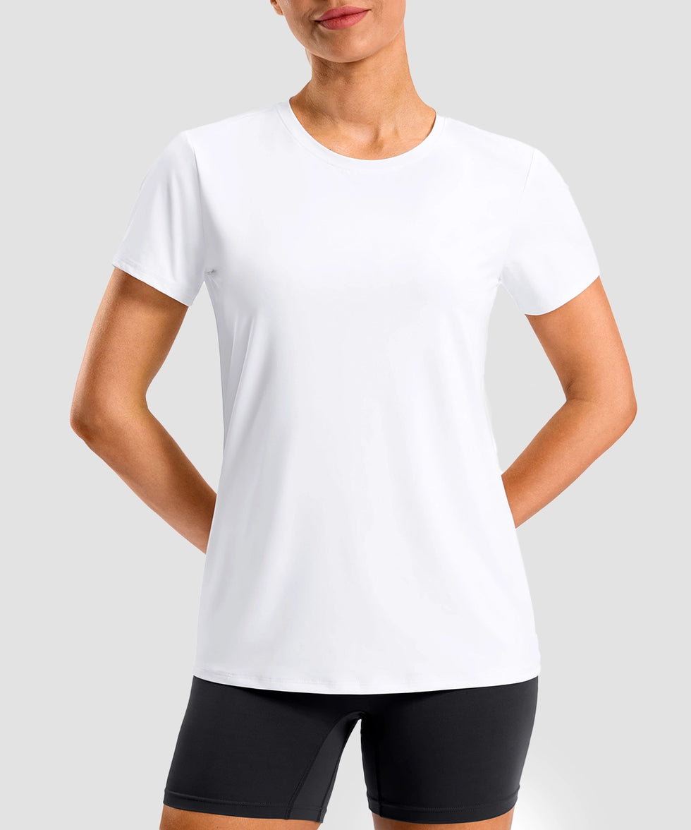 Dry Fit Hip-Length Short Sleeve