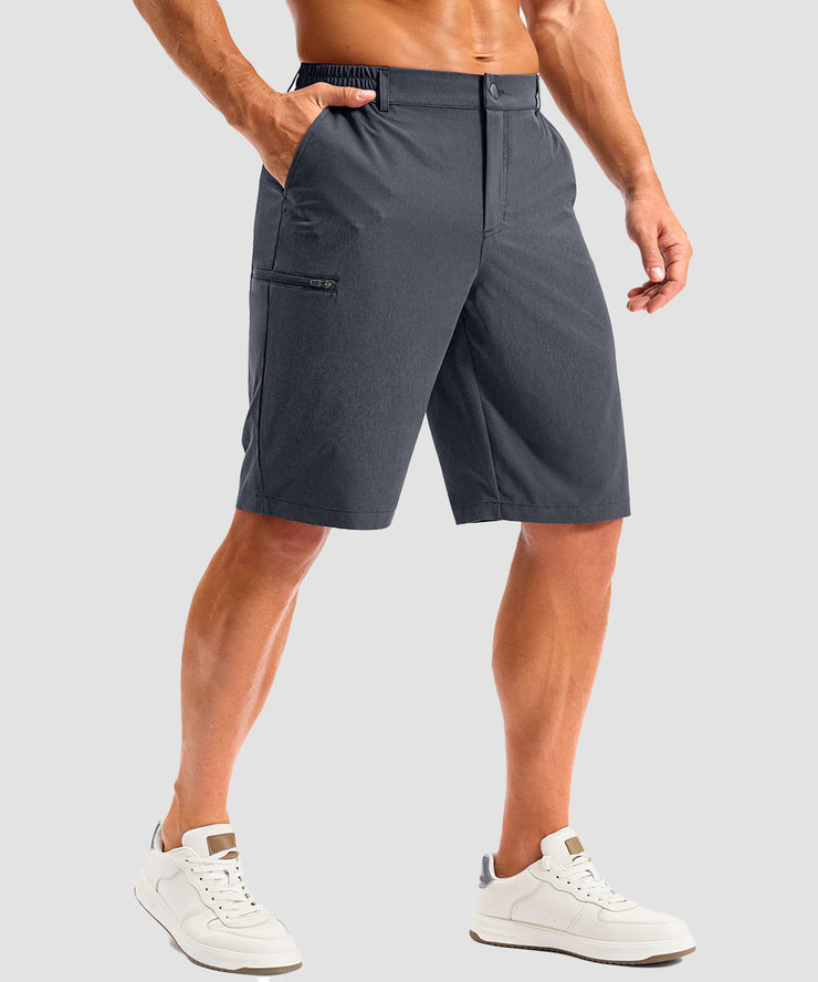 Mid Rise With 4 Pockets Shorts 11''