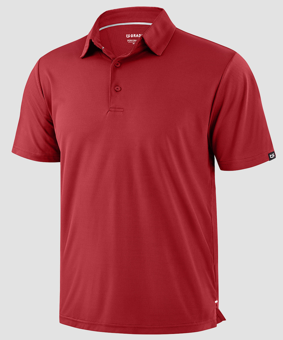 Reflective Side Slit Polo