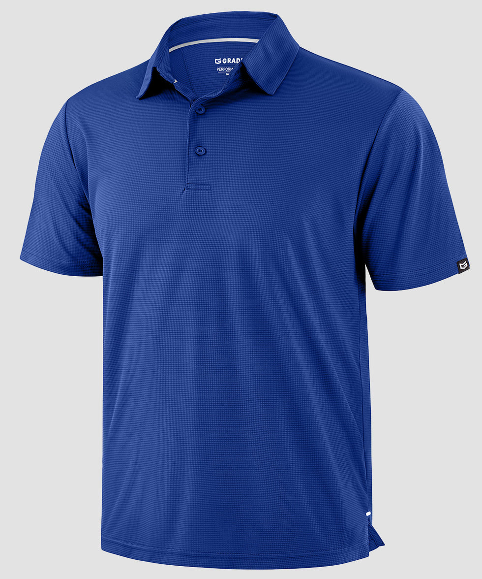 Reflective Side Slit Polo