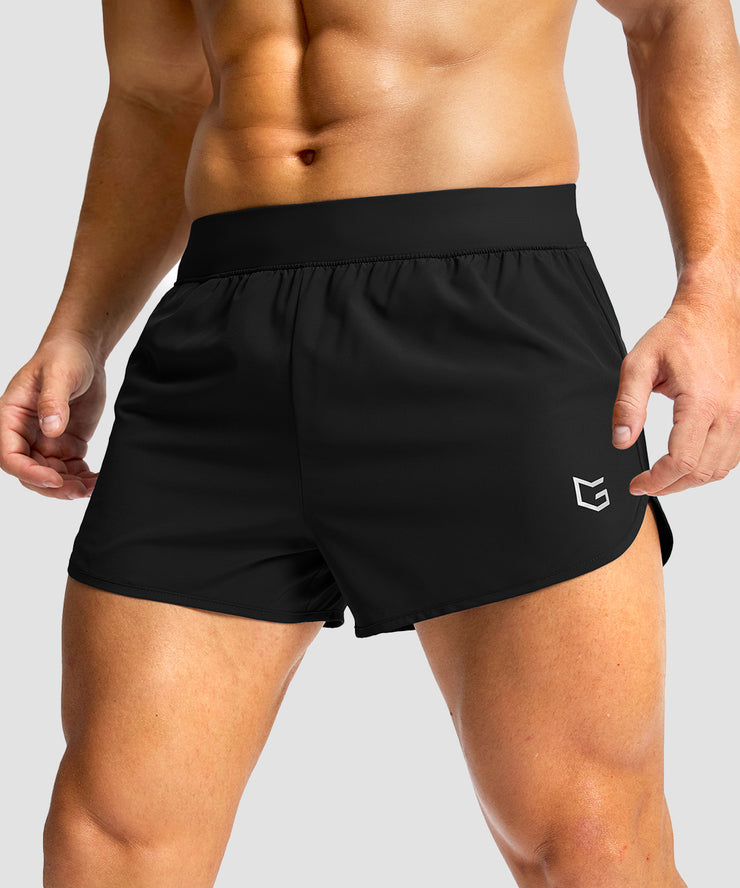 Lightweight Lined Slit Shorts 3''