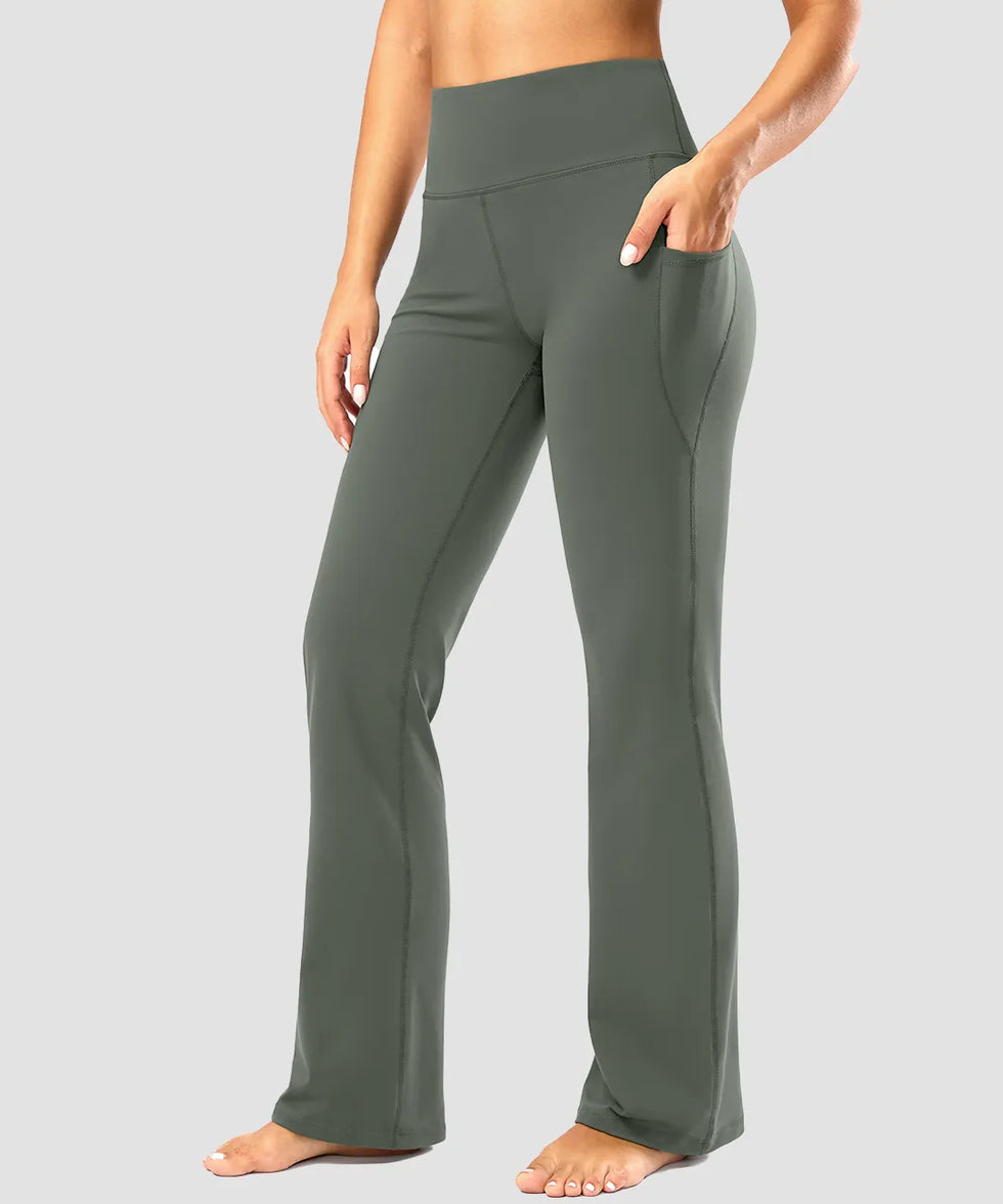 High Waist Flare Leggings