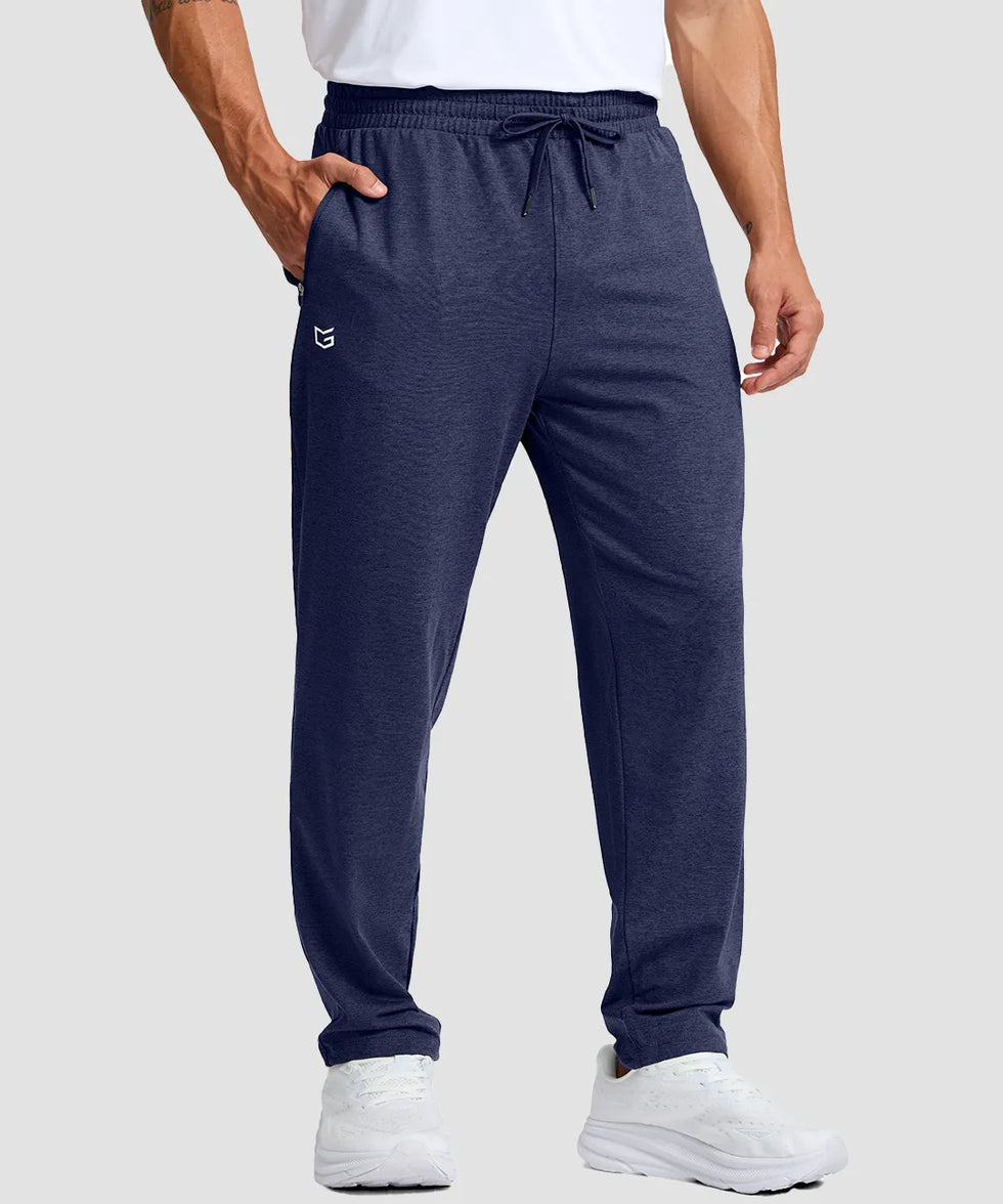Drawstring With Pockets Stretchy Sweatpants