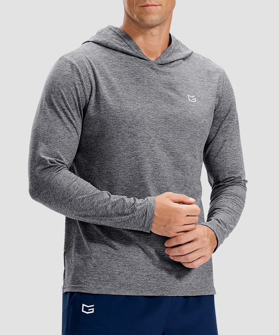 Lightweight Athletic No Strings Hoodie