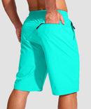 Drawstring With 3 Pockets Swim Short 11''