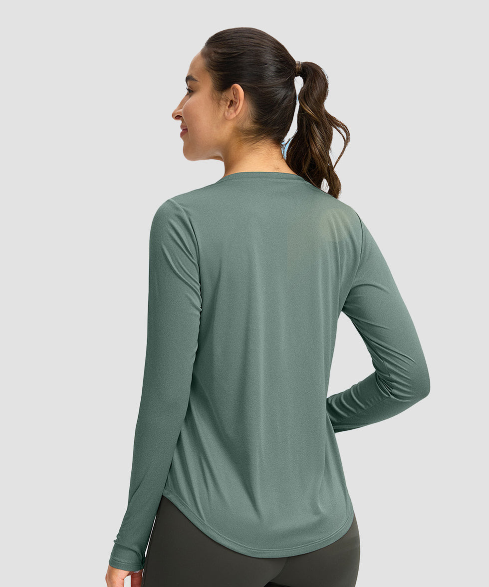 Lightweight High-low Long Sleeve