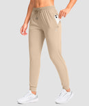 Elastic Waist Zip Pockets Jogger