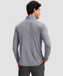 Quarter Zip Golf Pullover With Chest Pocket