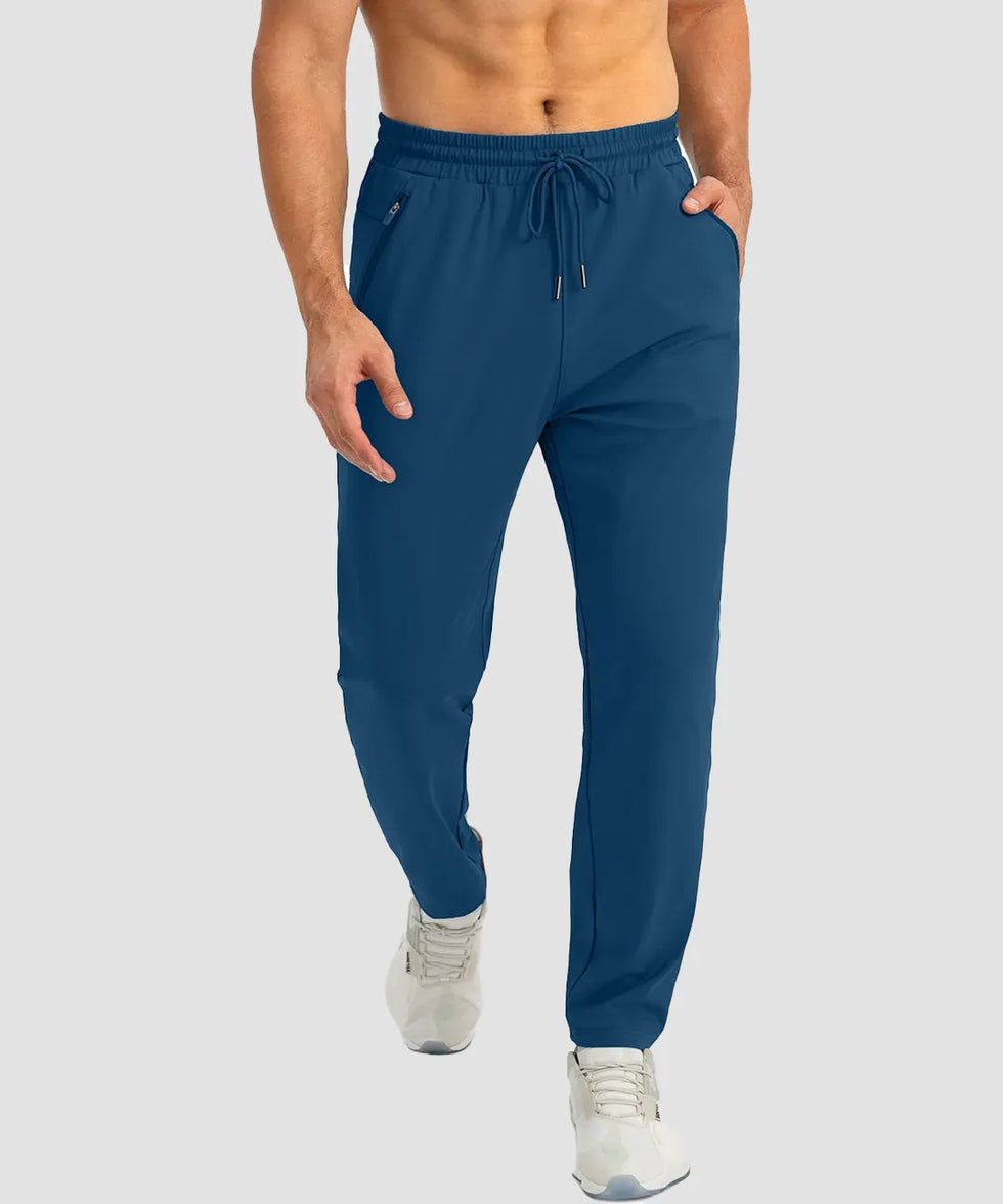 Drawstring With 3 Zipper Pockets Pants