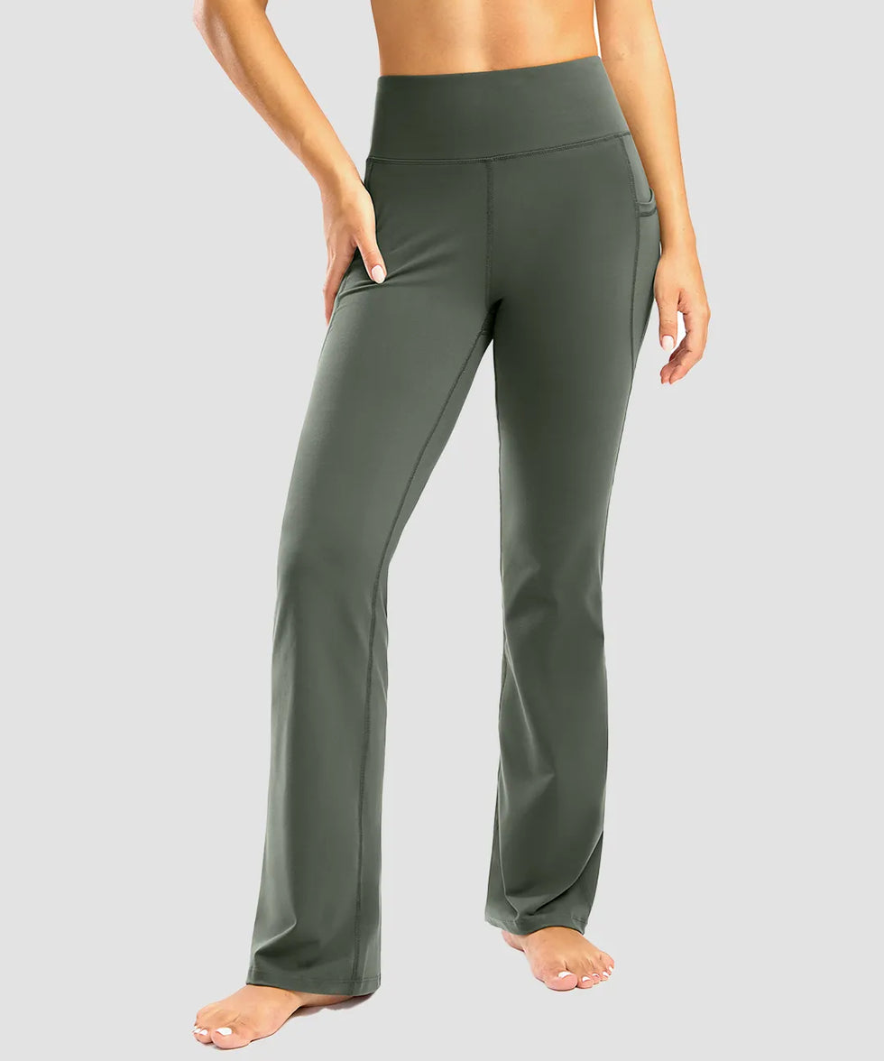 High Waist Flare Leggings