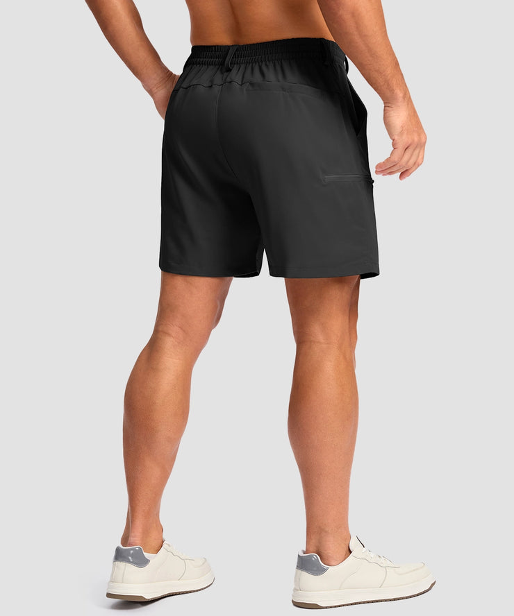 Button-up Multiple Pockets Shorts 5''/ 7''/9''
