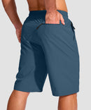 Drawstring With 3 Pockets Swim Short 11''