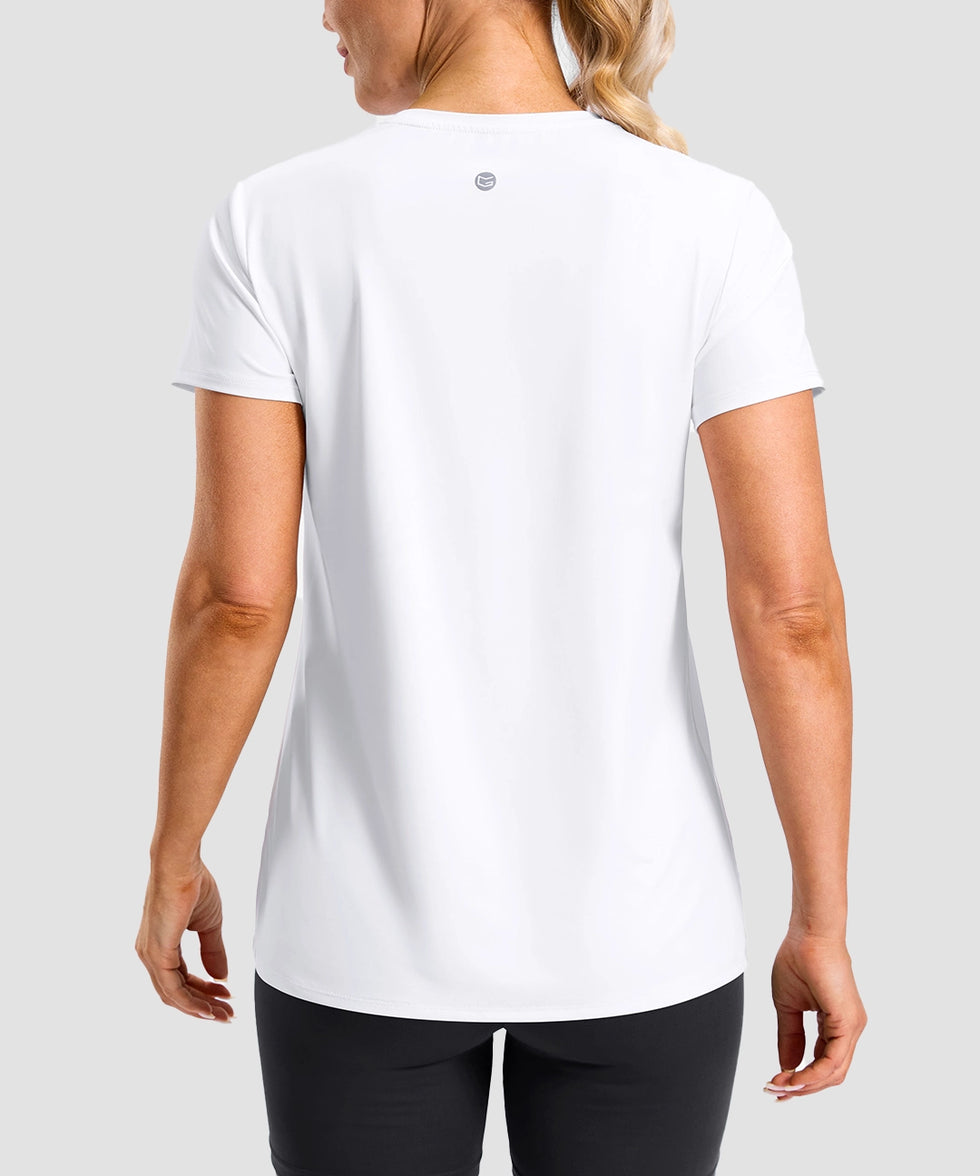 Dry Fit Hip-Length Short Sleeve