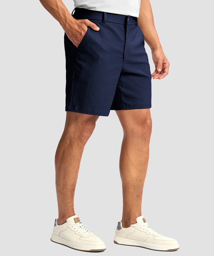 Low Rise Flat Front Shorts 5''/7''/9''
