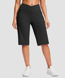 V-waist With Pockets Bermuda Short 14''