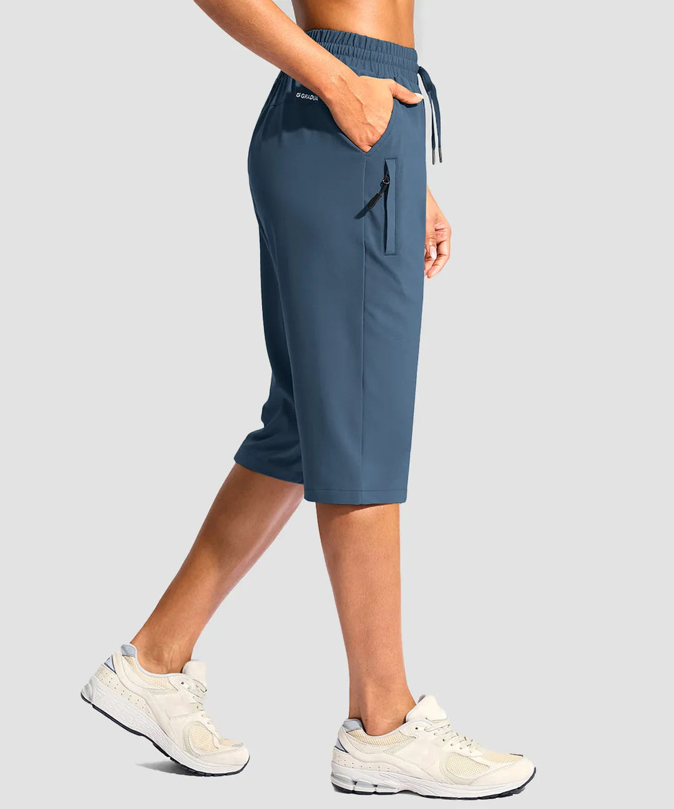 15" Quick-Dry Hiking Cargo Shorts