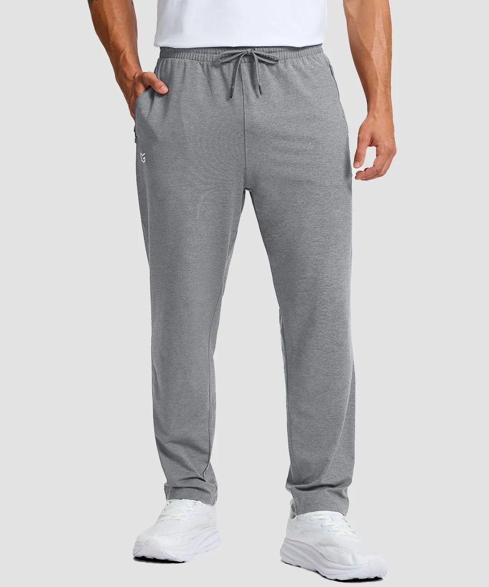 Drawstring With Pockets Stretchy Sweatpants