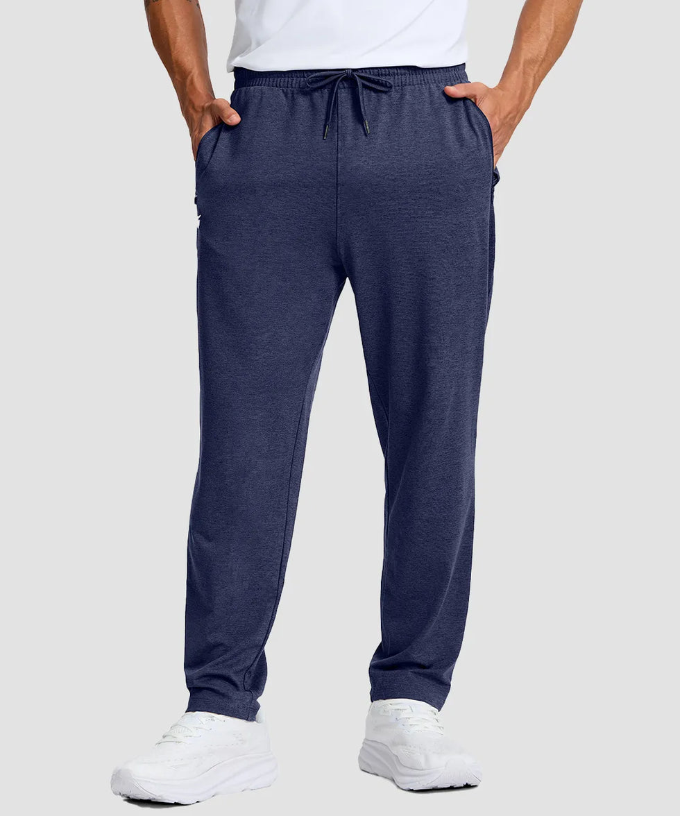 Drawstring With Pockets Stretchy Sweatpants