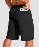 Drawstring With 3 Pockets Swim Short 11''