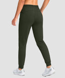 Elastic Waist Zip Pockets Jogger