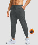 Fleece-Lined Athletic Joggers