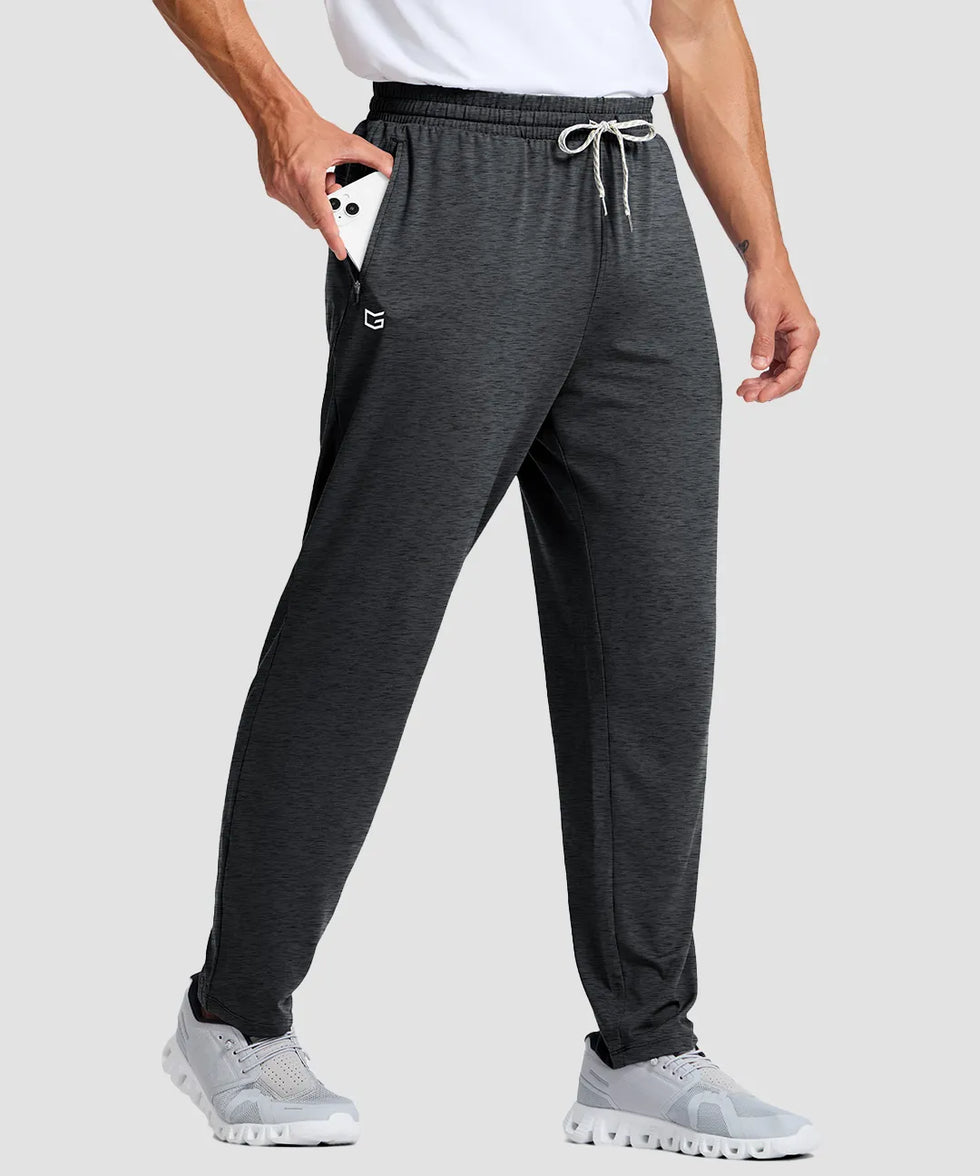 Drawstring With Pockets Stretchy Sweatpants