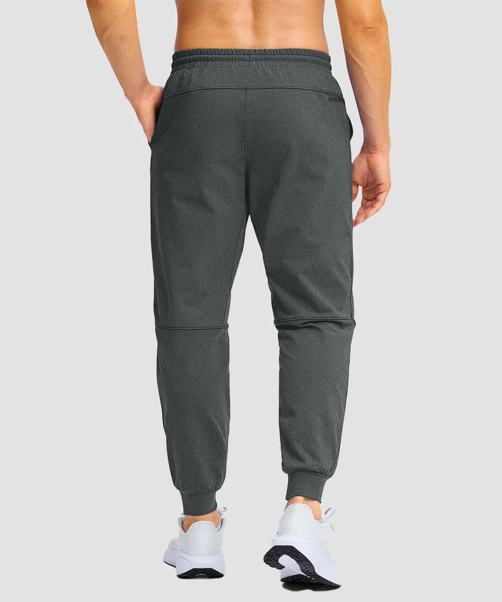 Fleece-Lined Athletic Joggers
