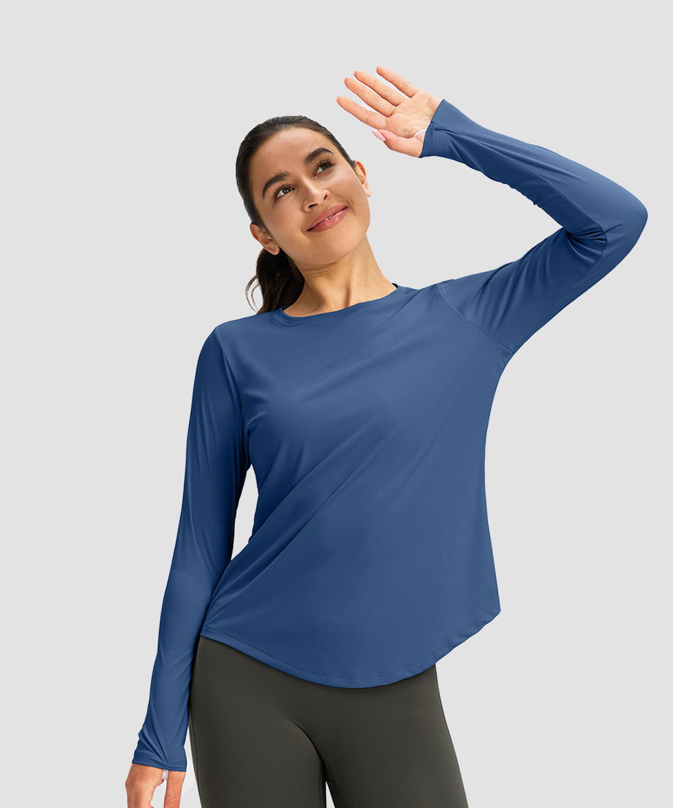 Lightweight High-low Long Sleeve