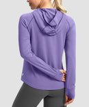 UV Protection Zip Up Hooded Jacket