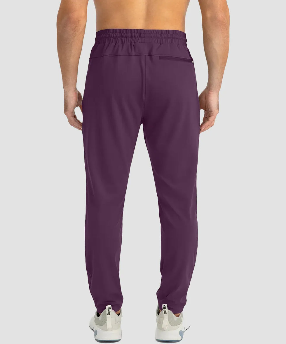 Drawstring With 3 Zipper Pockets Pants