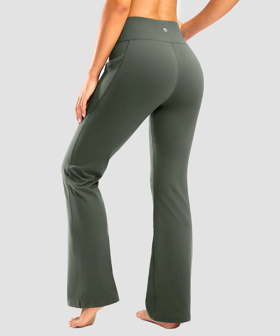 High Waist Flare Leggings